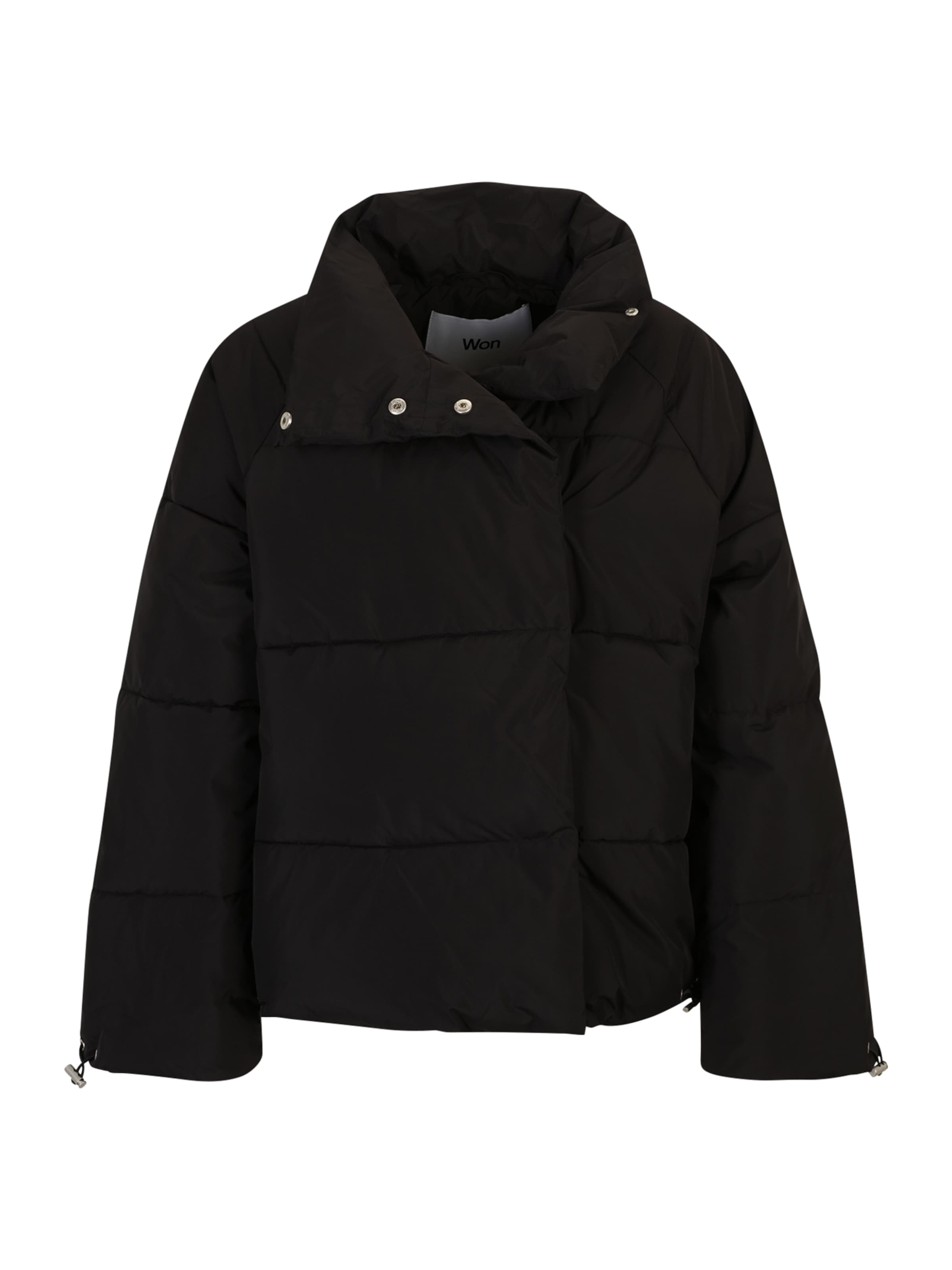 Won Hundred Jacke 'Fellow' in Schwarz: Vorderseite