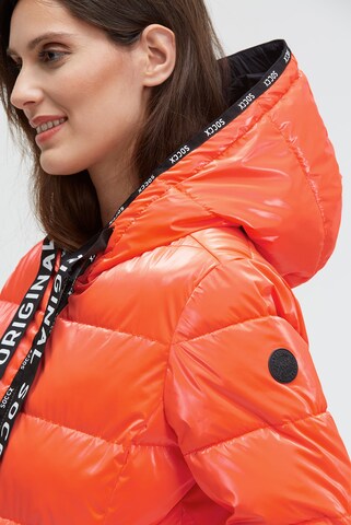Soccx Winter Jacket in Orange: front