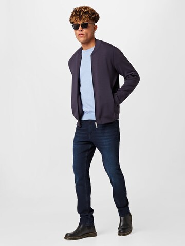 Matinique Sweatjacke 'Callum' in Blau