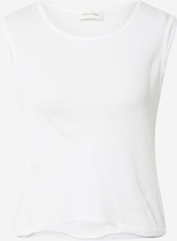 AMERICAN VINTAGE Top 'Massachusetts' in White: front