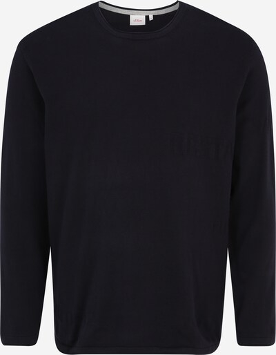 s.Oliver Men Big Sizes Sweater in Dark blue, Item view