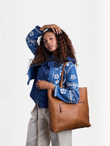 Cabas ' Sofie ' RE:DESIGNED en beige : devant
