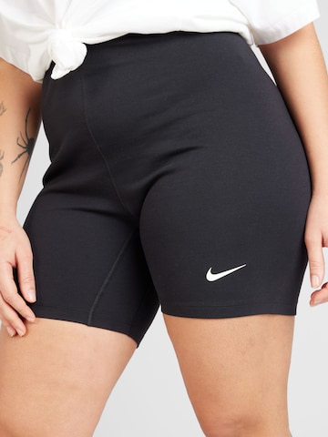 juoda Nike Sportswear Siauras Sportinės kelnės