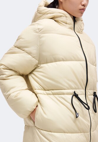 HUGO Vinterjakke 'Falentina-3' i beige: side