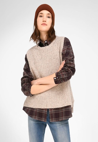 DAY.LIKE Pullover in Beige: predná strana