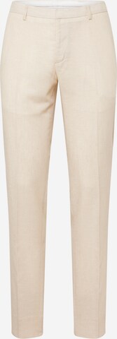 Bruun & Stengade Regular Pantalon 'Pollino' in Beige: voorkant