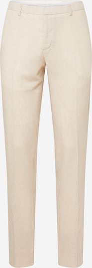 Bruun & Stengade Trousers with creases 'Pollino' in Beige, Item view