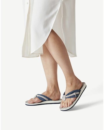 TAMARIS T-Bar Sandals in Blue