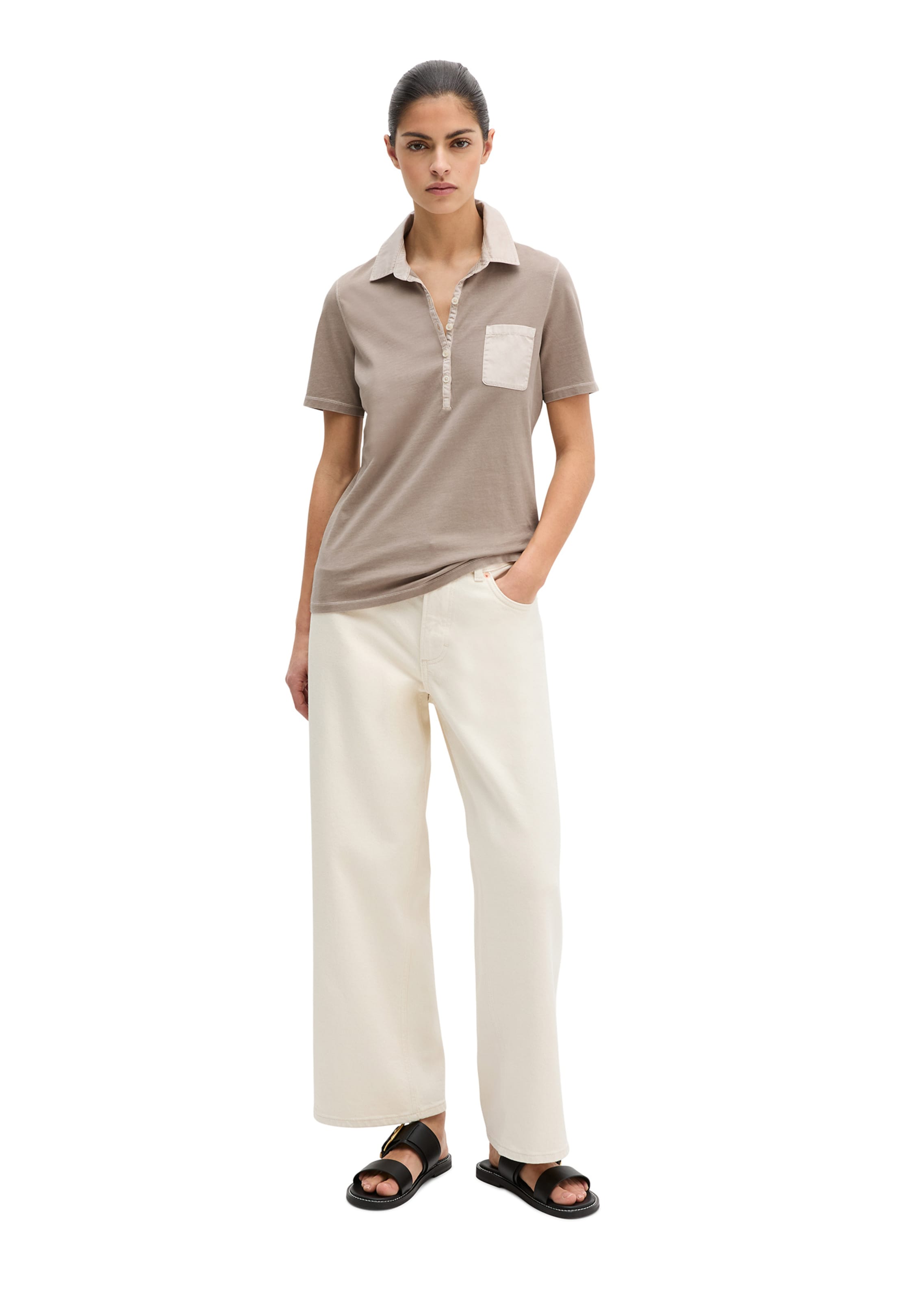 Marc O'Polo Shirt in Brown