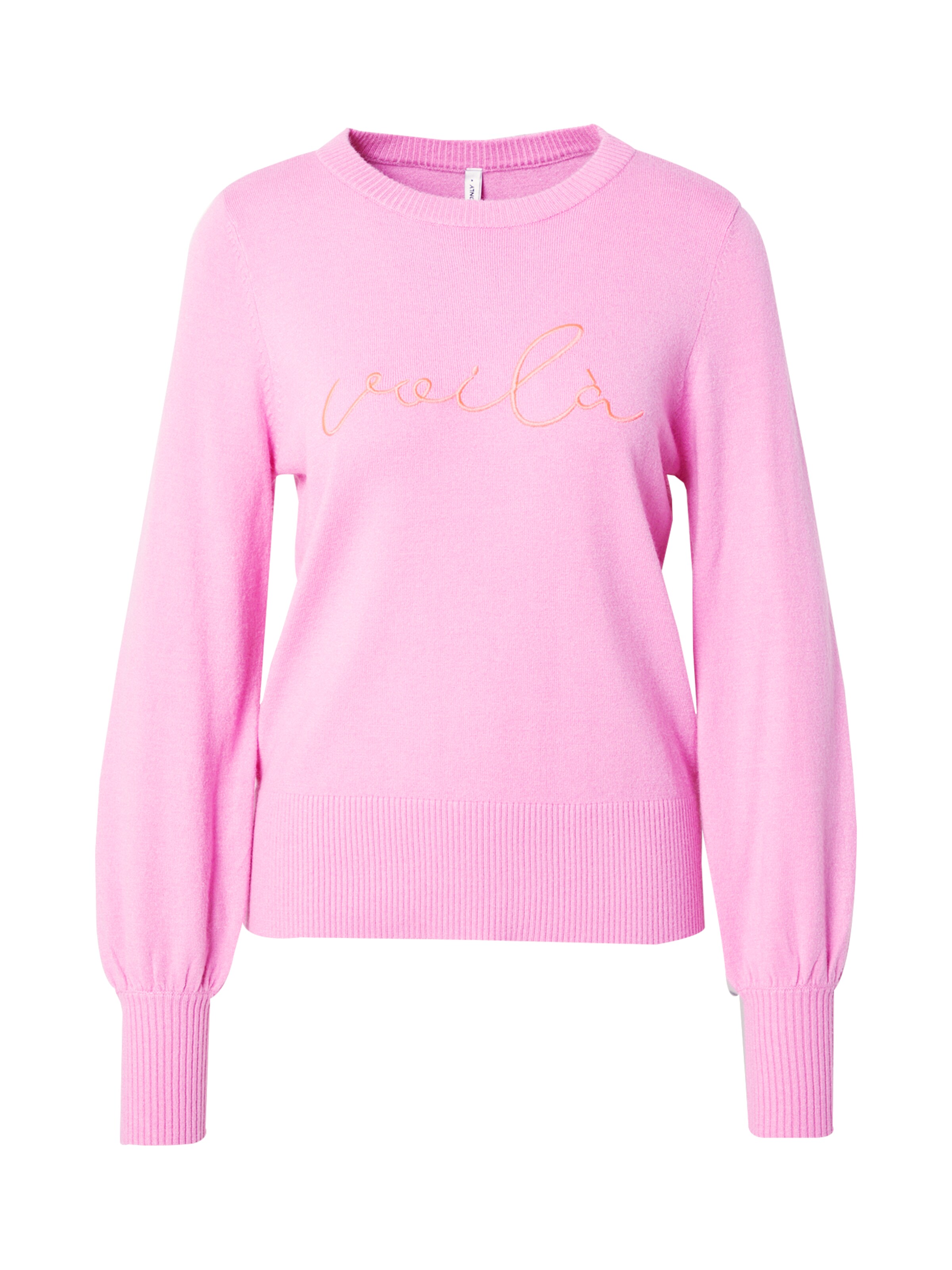 ONLY Sweter 'ONLIbi' w kolorze różowy: przód