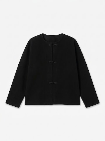 VERO MODA Kevad-sügisjope 'VMREGINA', värv must: eest vaates