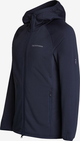 PEAK PERFORMANCE Fleece Jacket in Blue