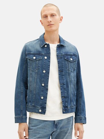 TOM TAILOR Between-Season Jacket in Blue: front