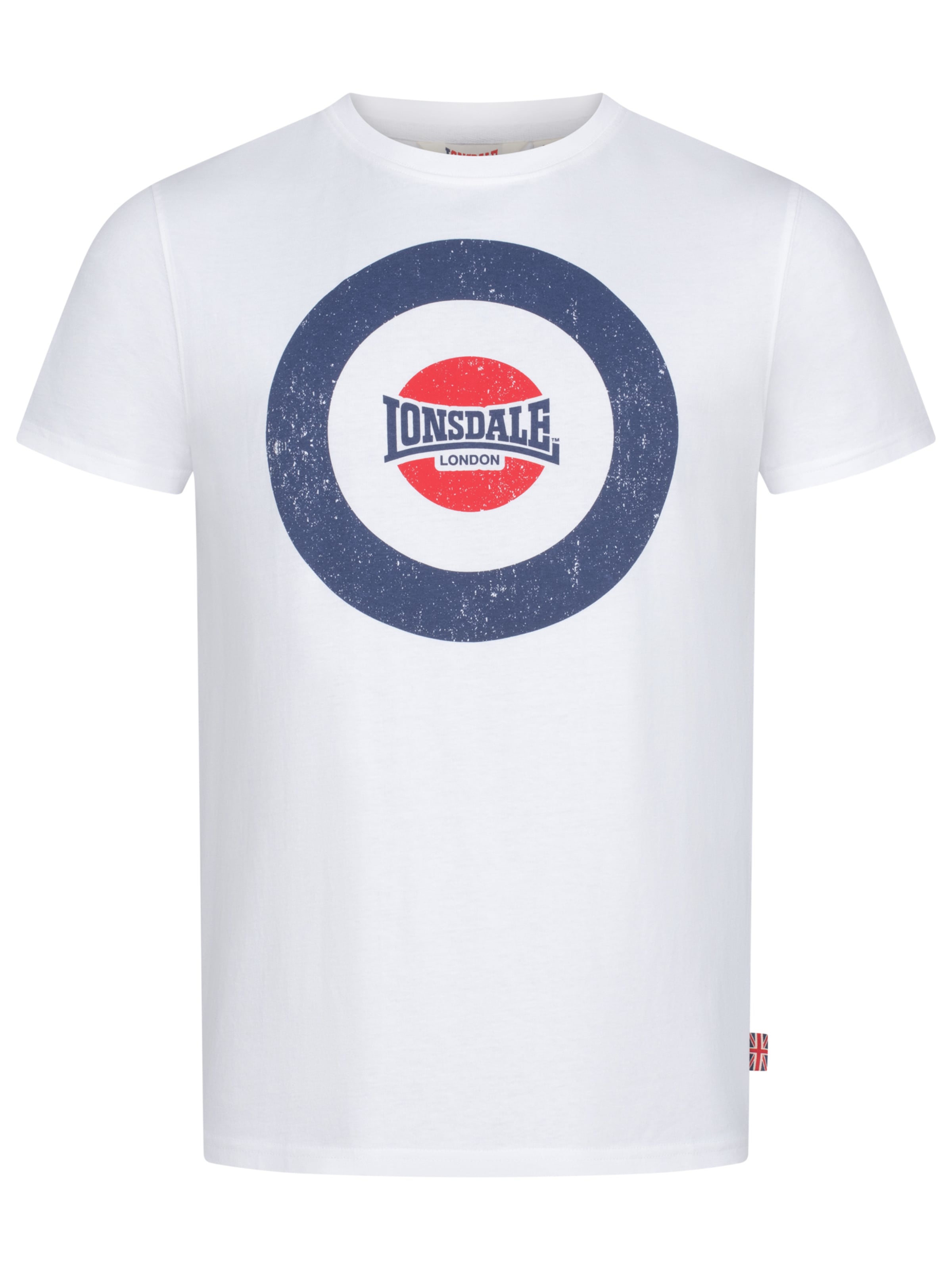 LONSDALE - Camisa 'Trevose' em branco: frente