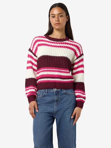 Pullover 'NMCHARLIE' di Noisy may in lilla: frontale