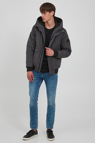 INDICODE JEANS Winter Jacket in Grey