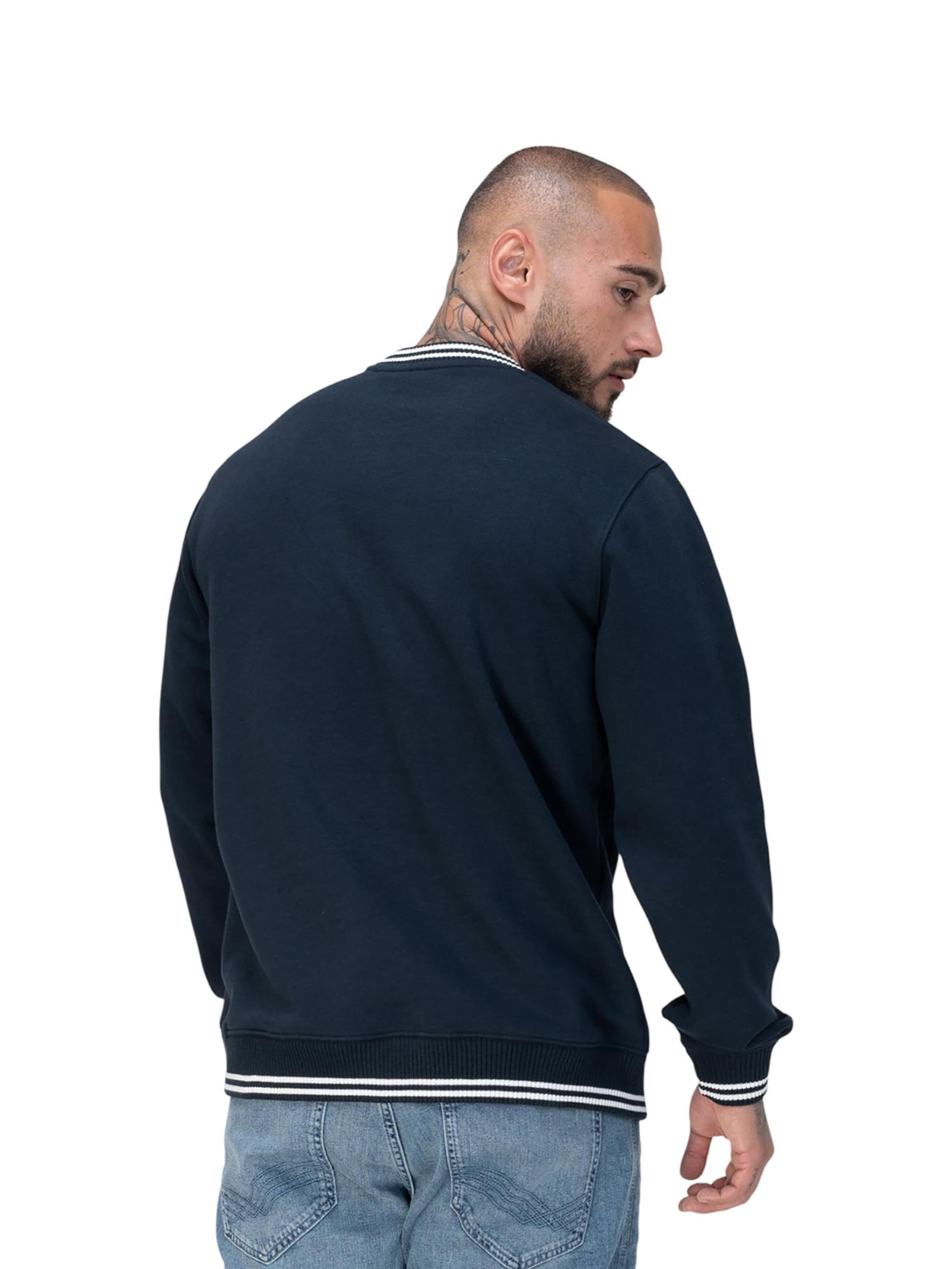 LONSDALE Mikina 'Clifton' - Modrá