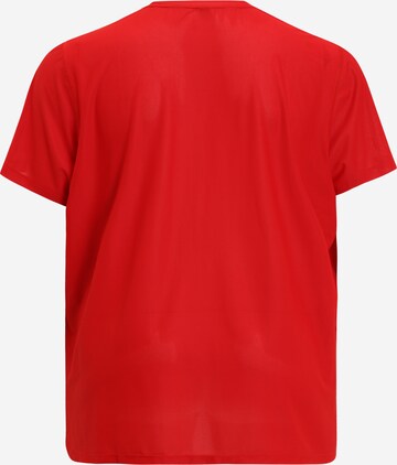T-Shirt fonctionnel 'Own the Run' ADIDAS PERFORMANCE en rouge