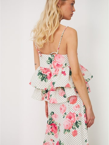 Crās Top ' Josellecras ' in Pink