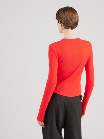 TOPSHOP Shirt 'BEA' in Red