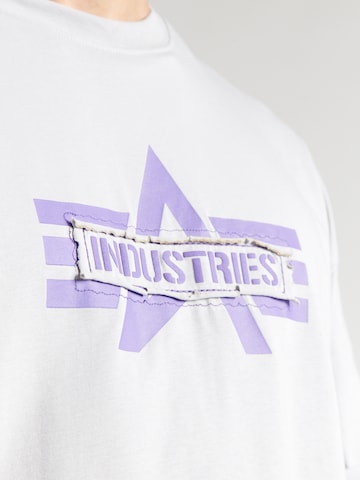 ALPHA INDUSTRIES Shirt in Grey