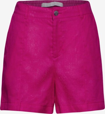 STREET ONE Regular Pants in Pink: front