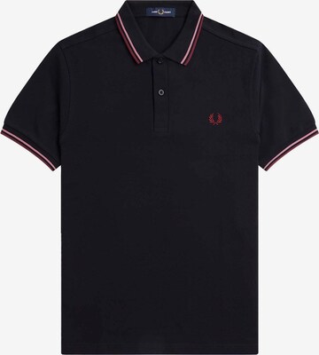 T-Shirt Fred Perry en bleu : devant