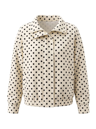 Imily Bela Übergangsjacke in S in beige / schwarz, Produktansicht