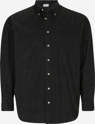 Jack & Jones Plus Button Up Shirt 'Brook' in mottled grey / Black, Item view