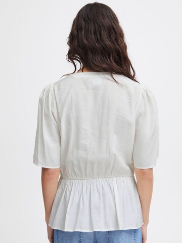 Camicia da donna 'Cinoma' di ICHI in bianco