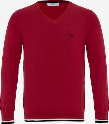 Pull-over Moxx Paris en rouge : devant