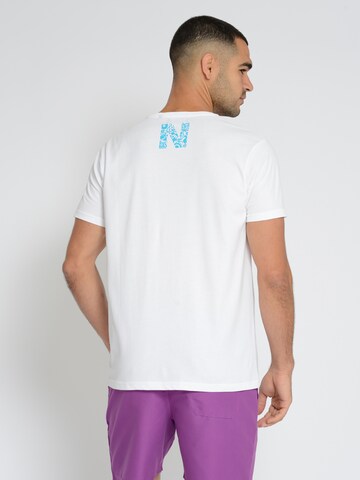 NASSAU Beach Club Shirt ' NB231040 ' in White