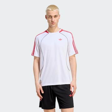 Maglietta 'Teamgeist 26' di ADIDAS ORIGINALS in bianco: frontale