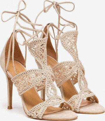 Kazar Sandal in Beige