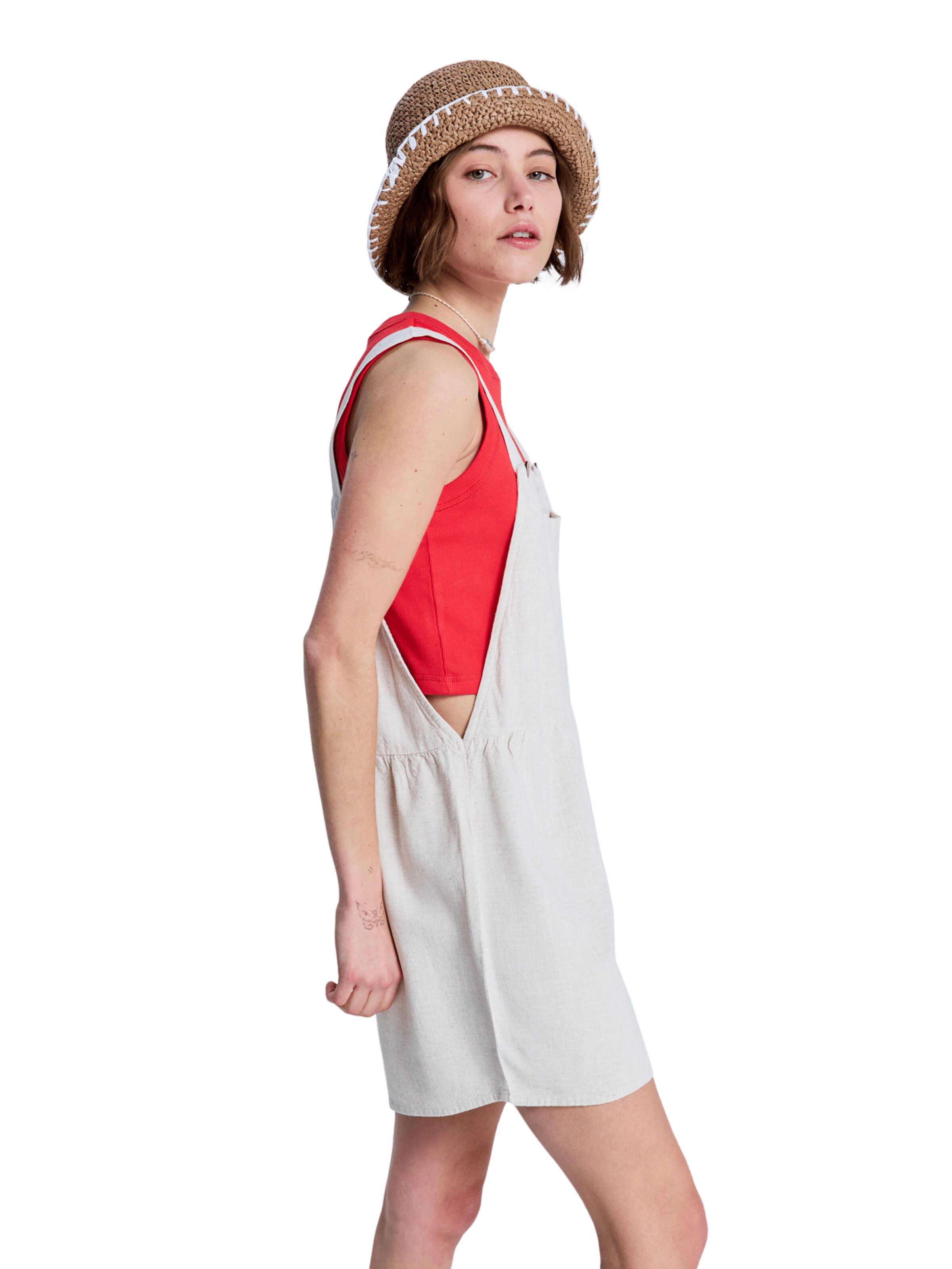 ROXY Overal 'Easy Isle Mini' - Biela