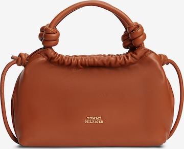 TOMMY HILFIGER Käsilaukku värissä ruskea: etupuoli