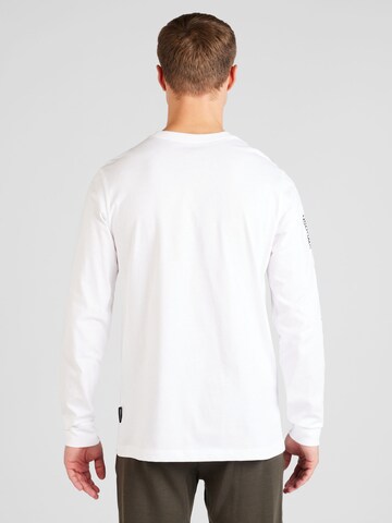 Tricou 'BIG SWOOSH' de la Nike Sportswear pe alb