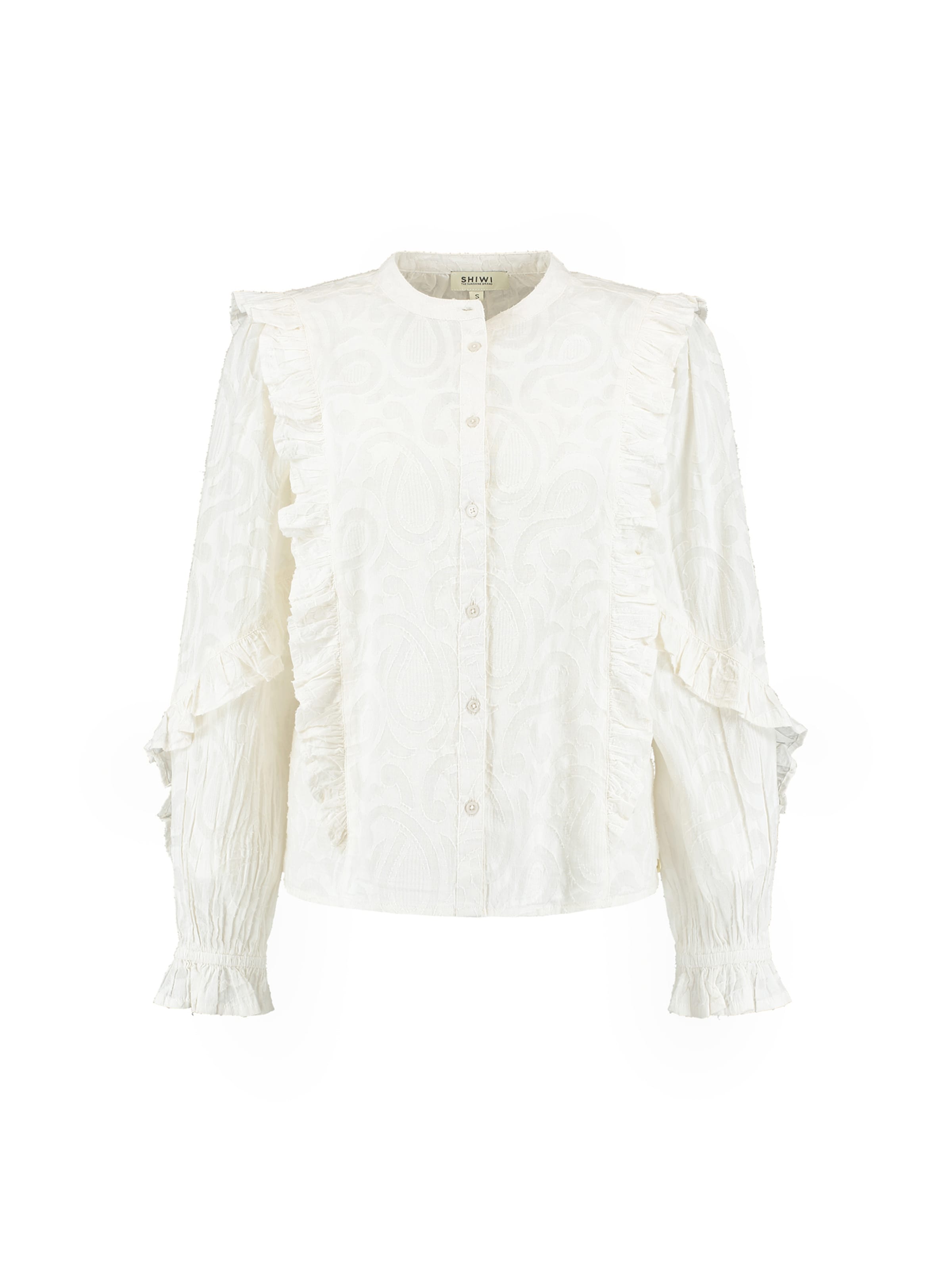 Shiwi Bluse 'Eliza' in Weiß: Vorderseite