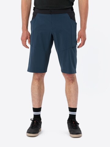 VAUDE Regular Outdoor trousers 'Qimsa' in Blue: front