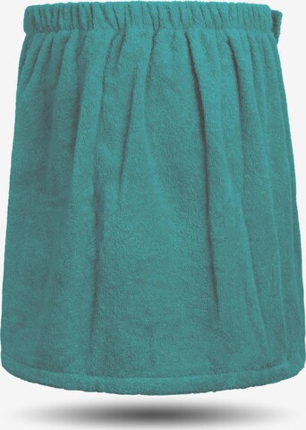 normani Short Bathrobe ' Mersin ' in Green