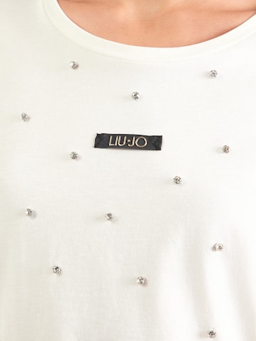 Liu Jo Μπλουζάκι 'ECS' σε λευκό