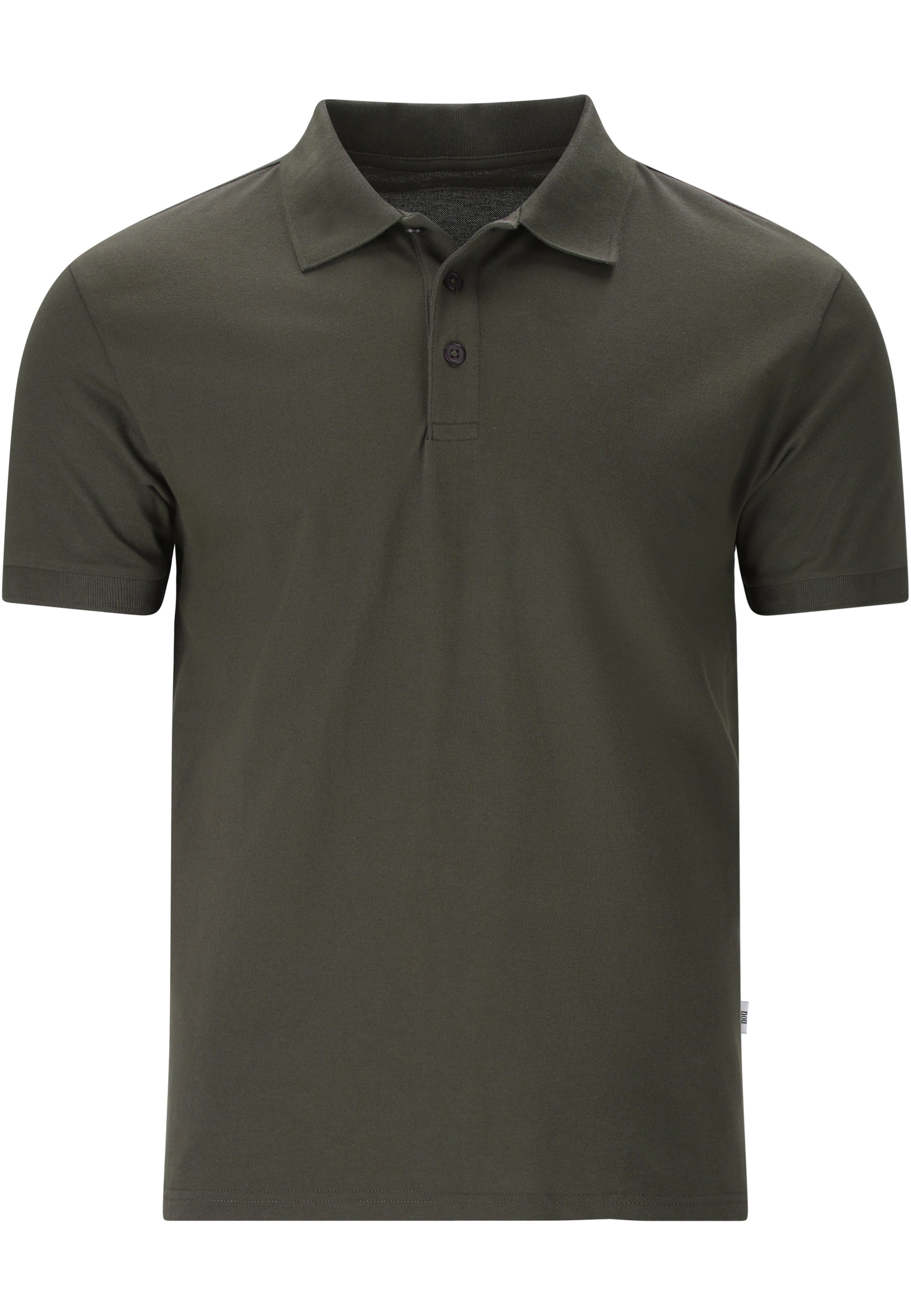 NOU Polohemd 'Harrold V2' in Grün: Vorderseite