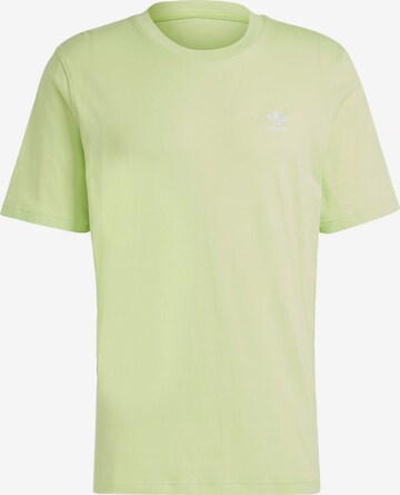 ADIDAS ORIGINALS Shirt 'Trefoil Essentials' in Green: front