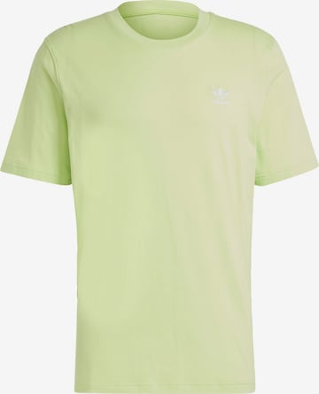 ADIDAS ORIGINALS Koszulka 'Trefoil Essentials' w kolorze zielony: przód