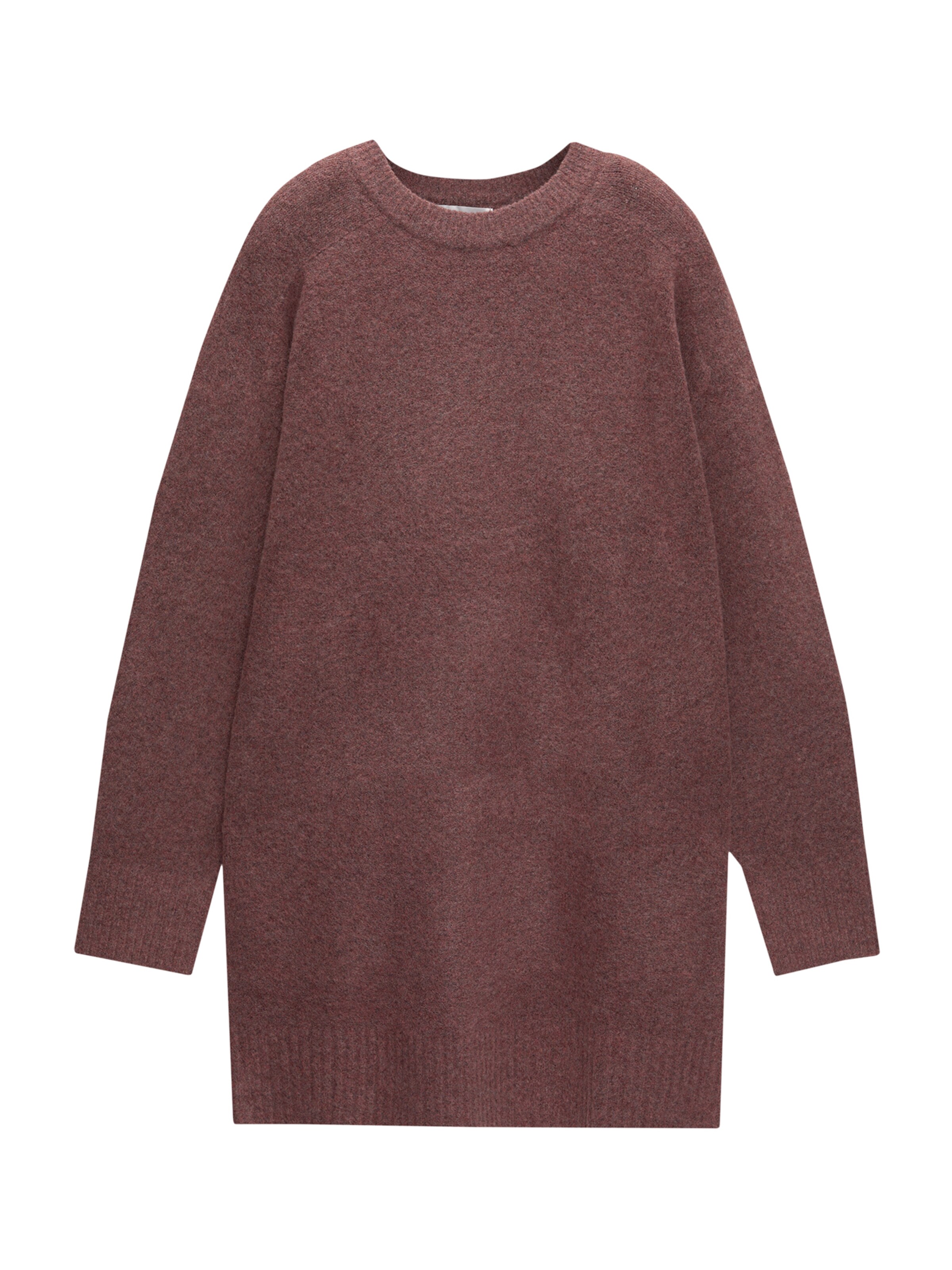 Pull&Bear Pletené šaty - Červená: predná strana