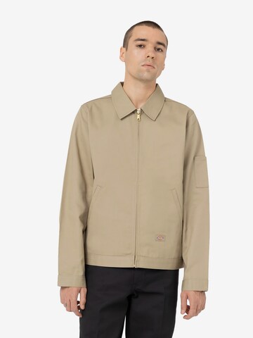 DICKIES Tussenjas 'UNLINED EISENHOWER' in Beige: voorkant