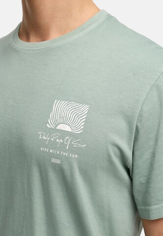 INDICODE JEANS Shirt 'Blank' in Groen