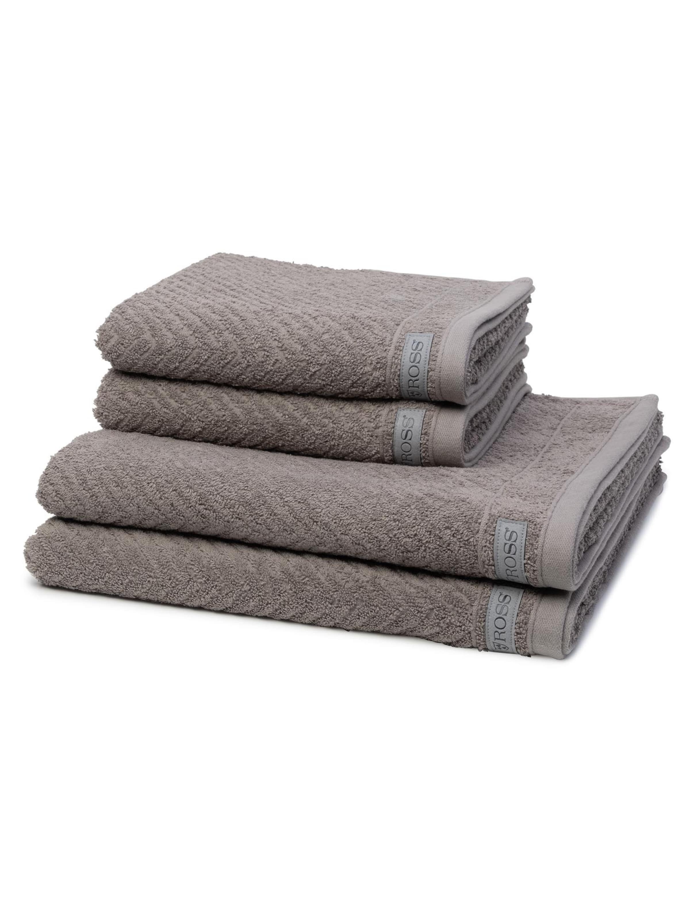 ROSS Towel 'Smart' in Grey: front