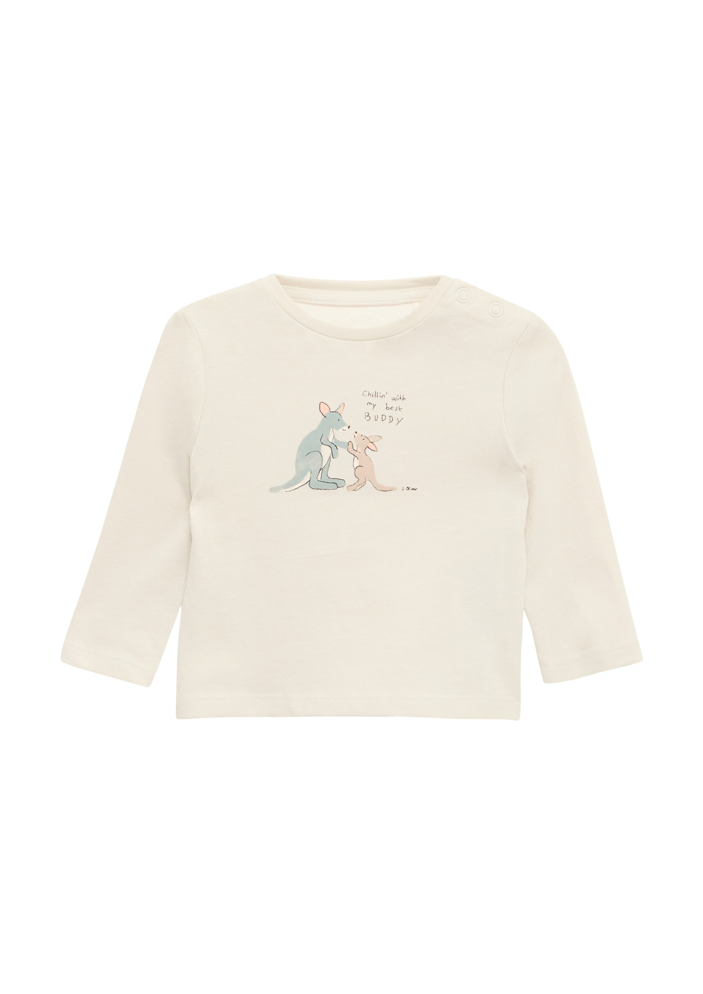 s.Oliver Shirt in Weiß: Vorderseite