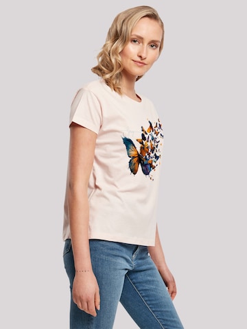 F4NT4STIC Shirt 'Schmetterling' in Roze